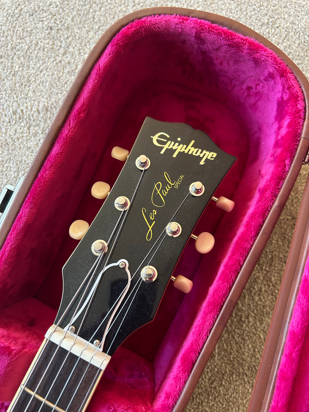 Epiphone "Inspired by Gibson Custom" '60 Les Paul Special Double Cutaway TV Yellow