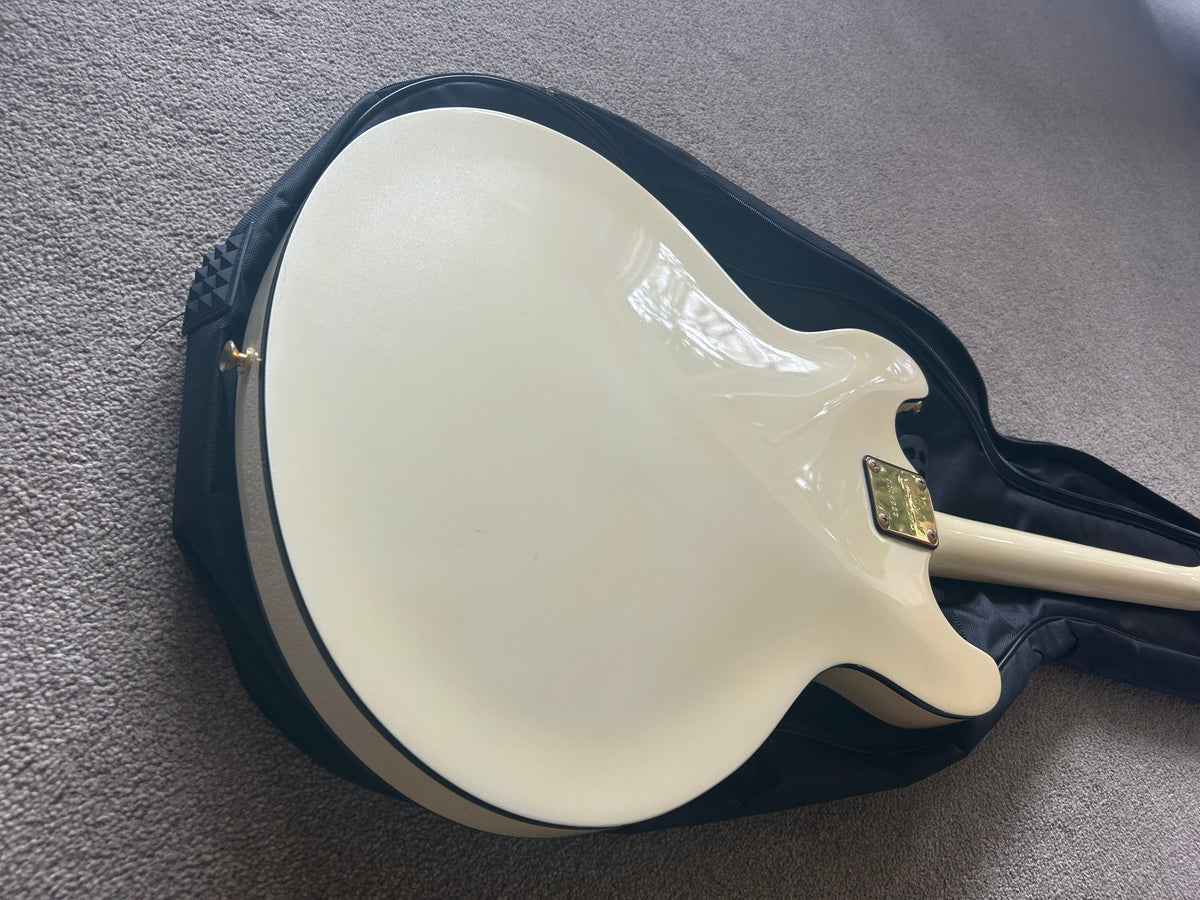 Aria Pro II TA-60 White Metallic Left Handed