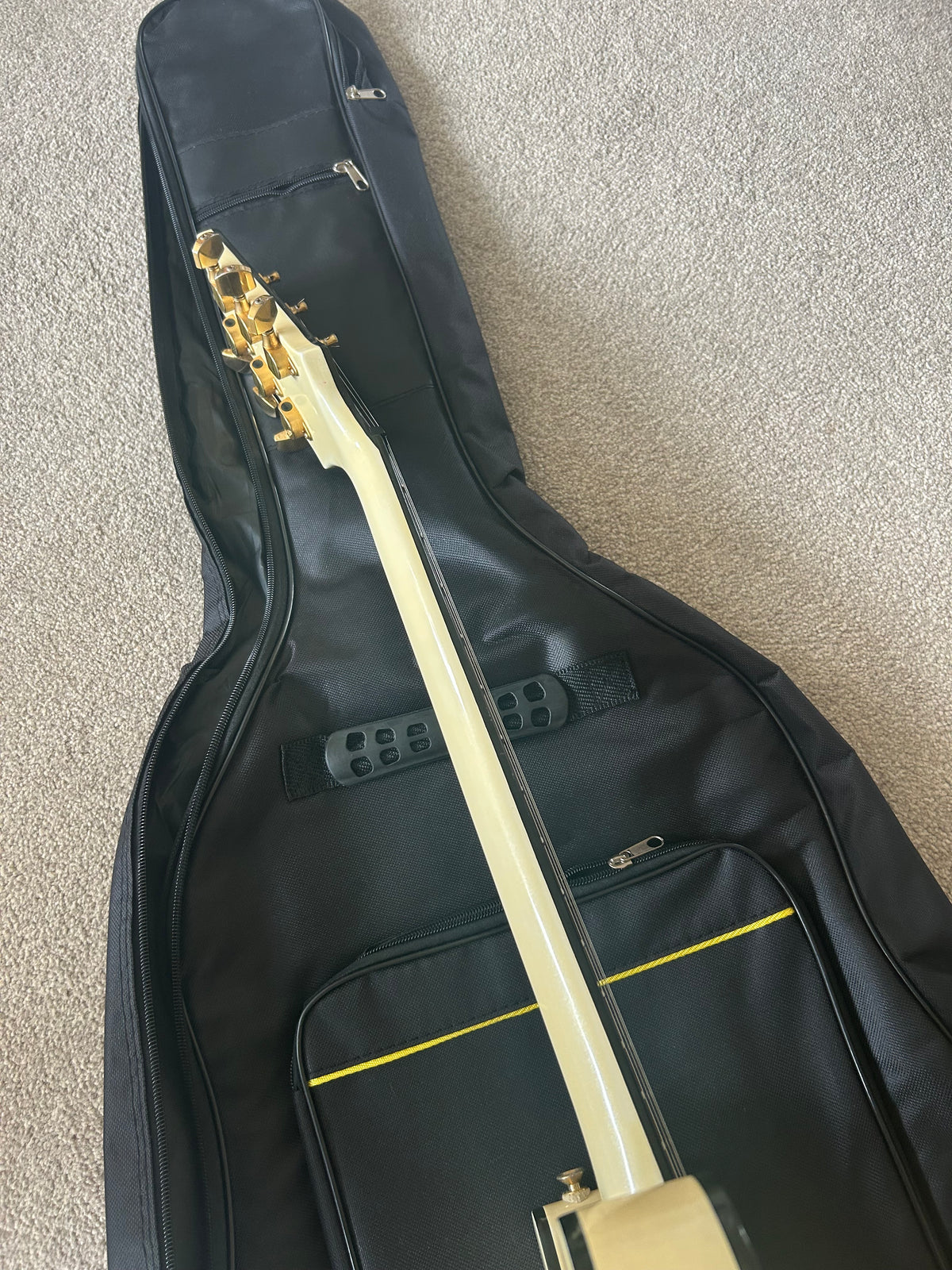 Aria Pro II TA-60 White Metallic Left Handed