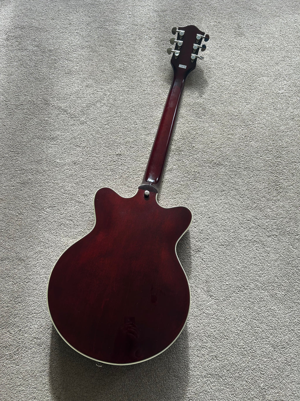 Gretsch G2655 Streamliner Center Block Jr Double Cut V-Stoptail Burnt Orchid