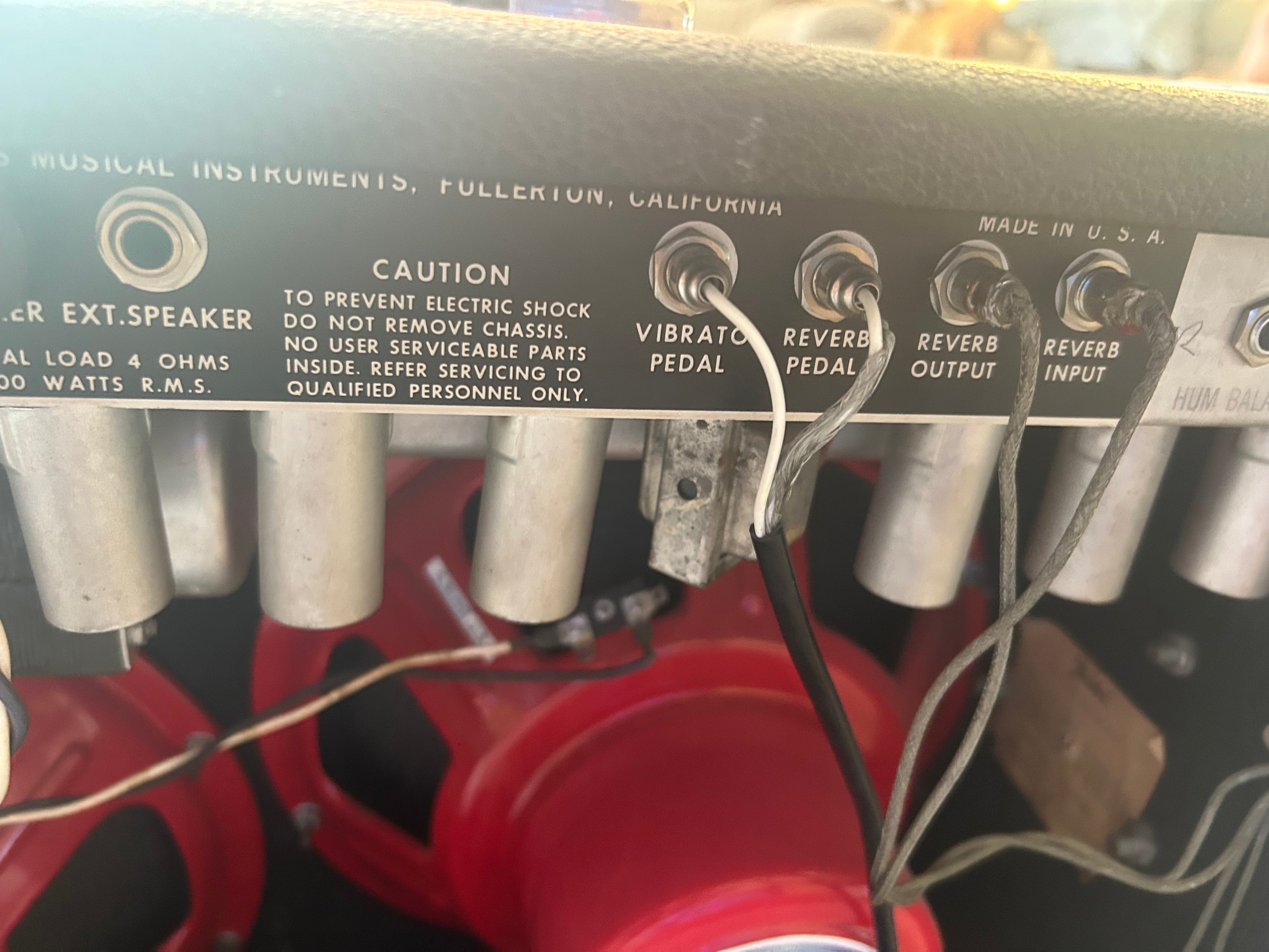 1975 Fender Twin Reverb w Tonetubby Speakers