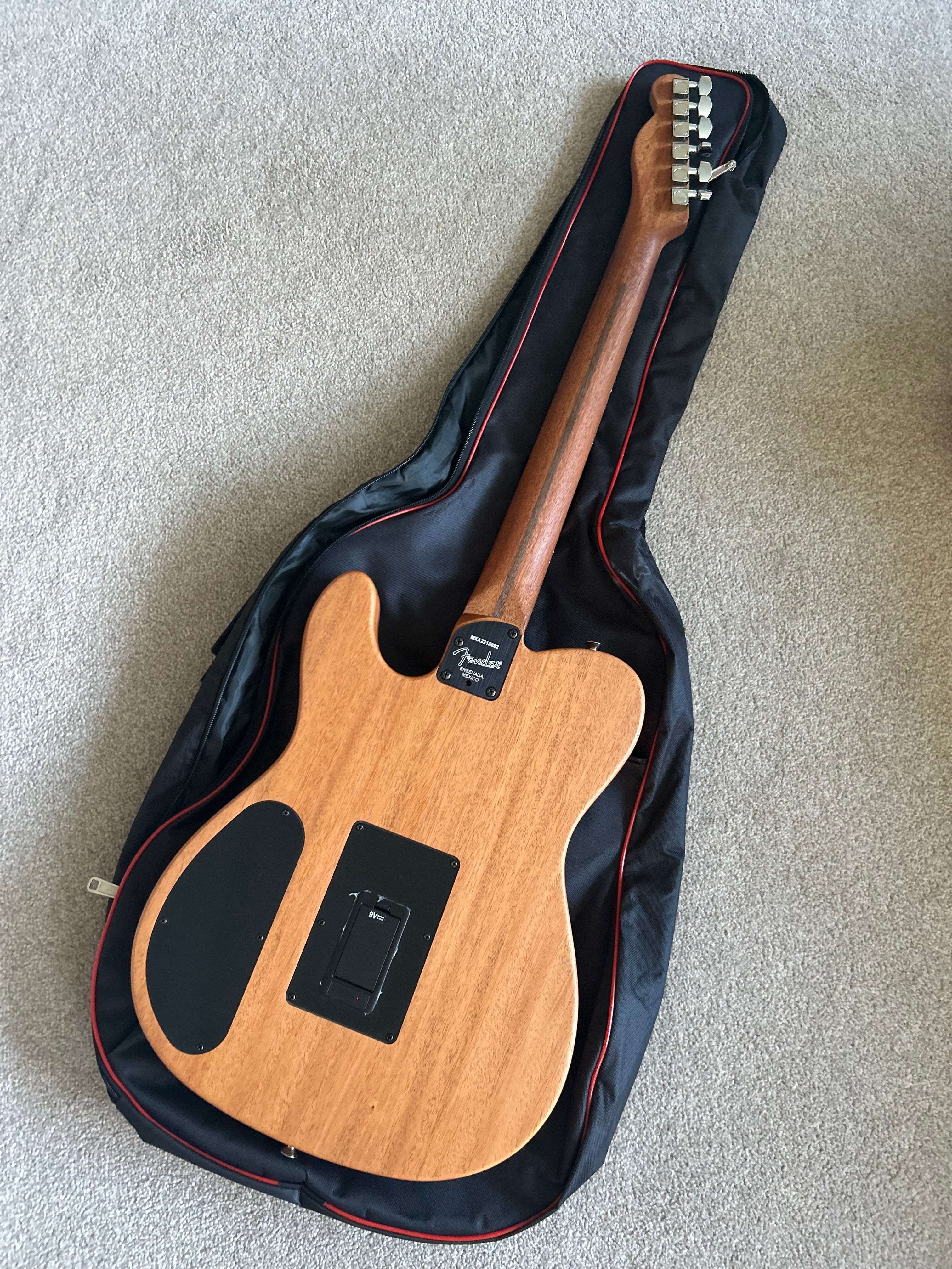 Fender Acoustasonic Player Series Red