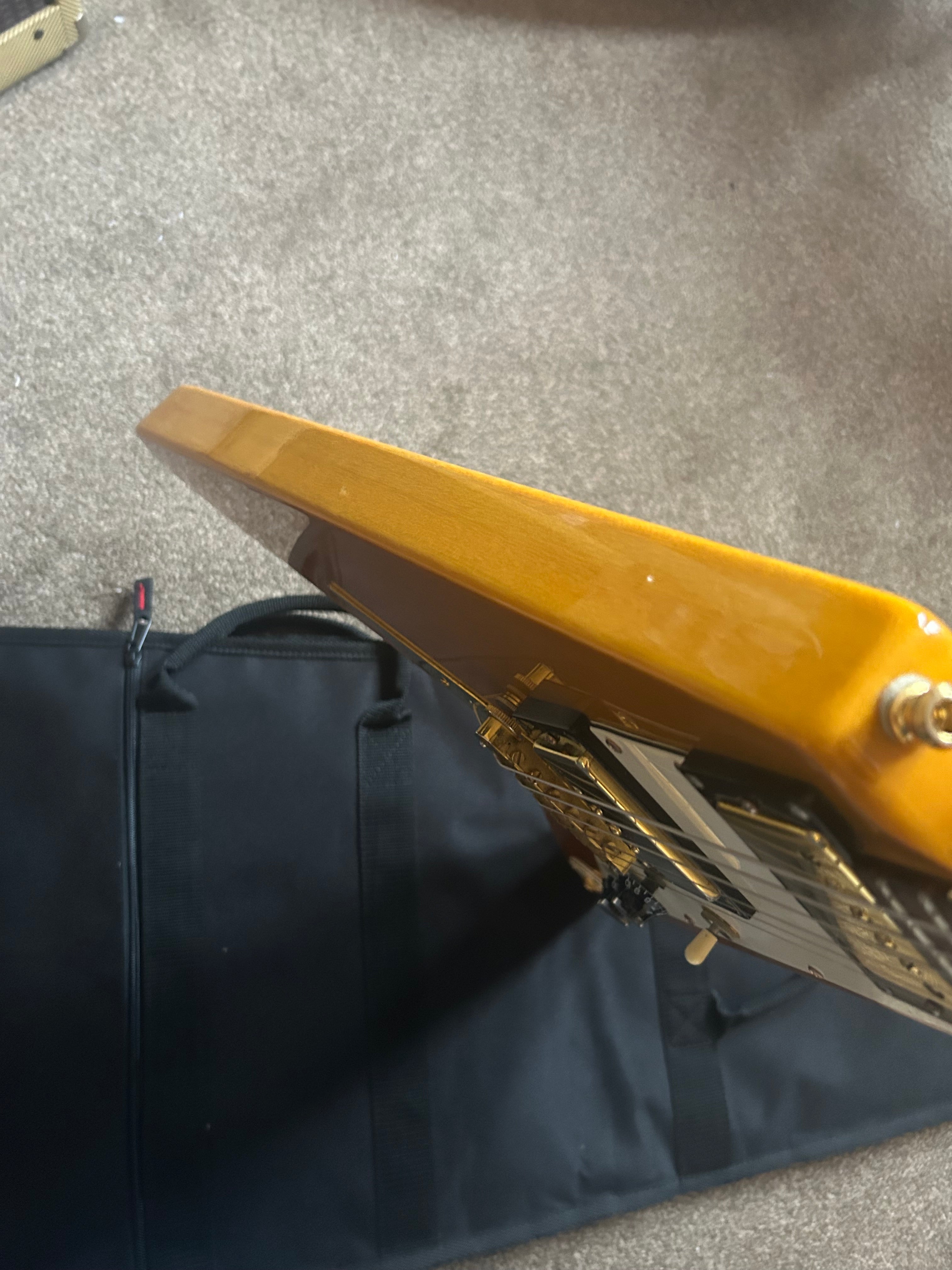 Epiphone Korina Flying V MIK Unsung Korea w upgrades