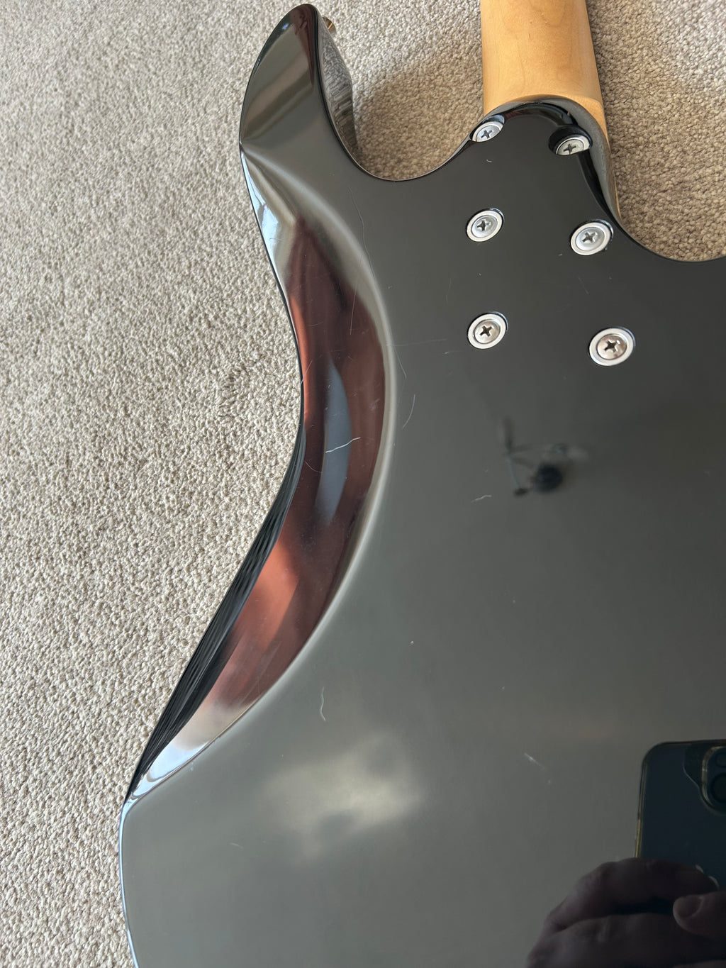 ESP LTD B-50 LH Left-Handed Black