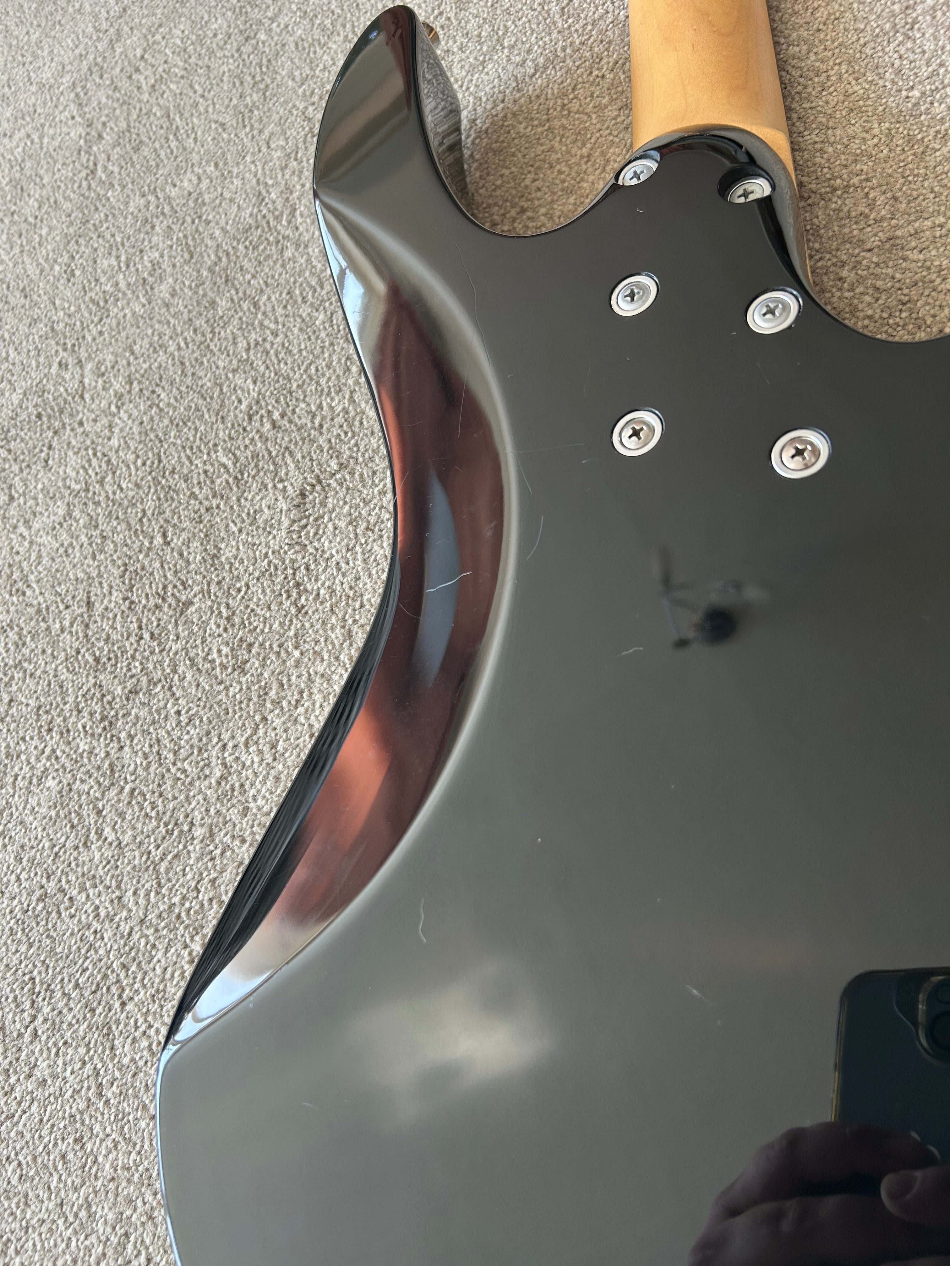 ESP LTD B-50 LH Left-Handed Black