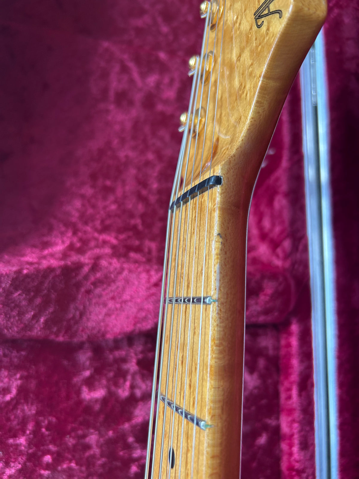 Alan Brason Custom Guitars Stratocaster 2013 Fiesta Red