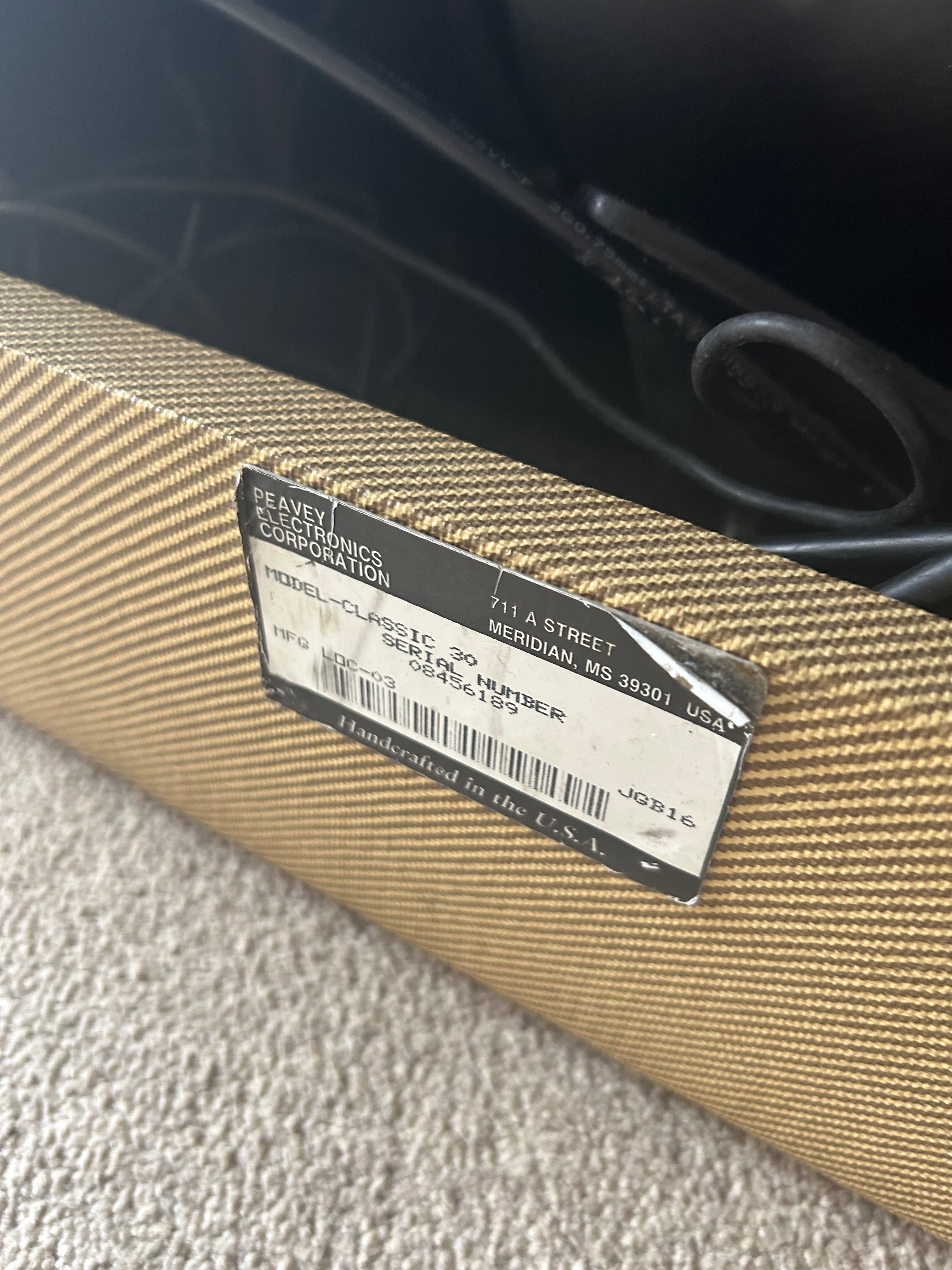 Peavey Classic 30