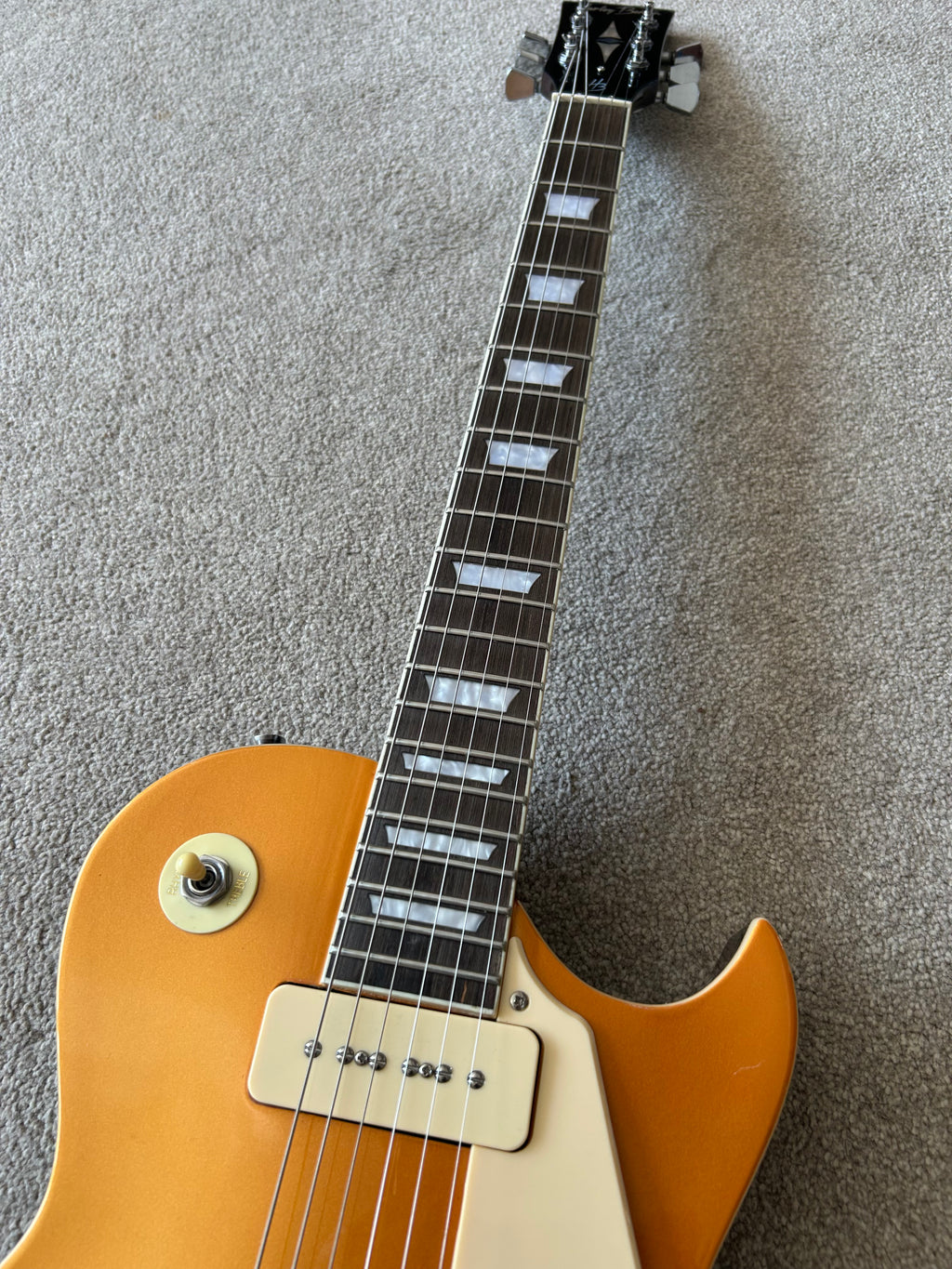 Harley Benton SC-450 P90 Classic Series Gold Top