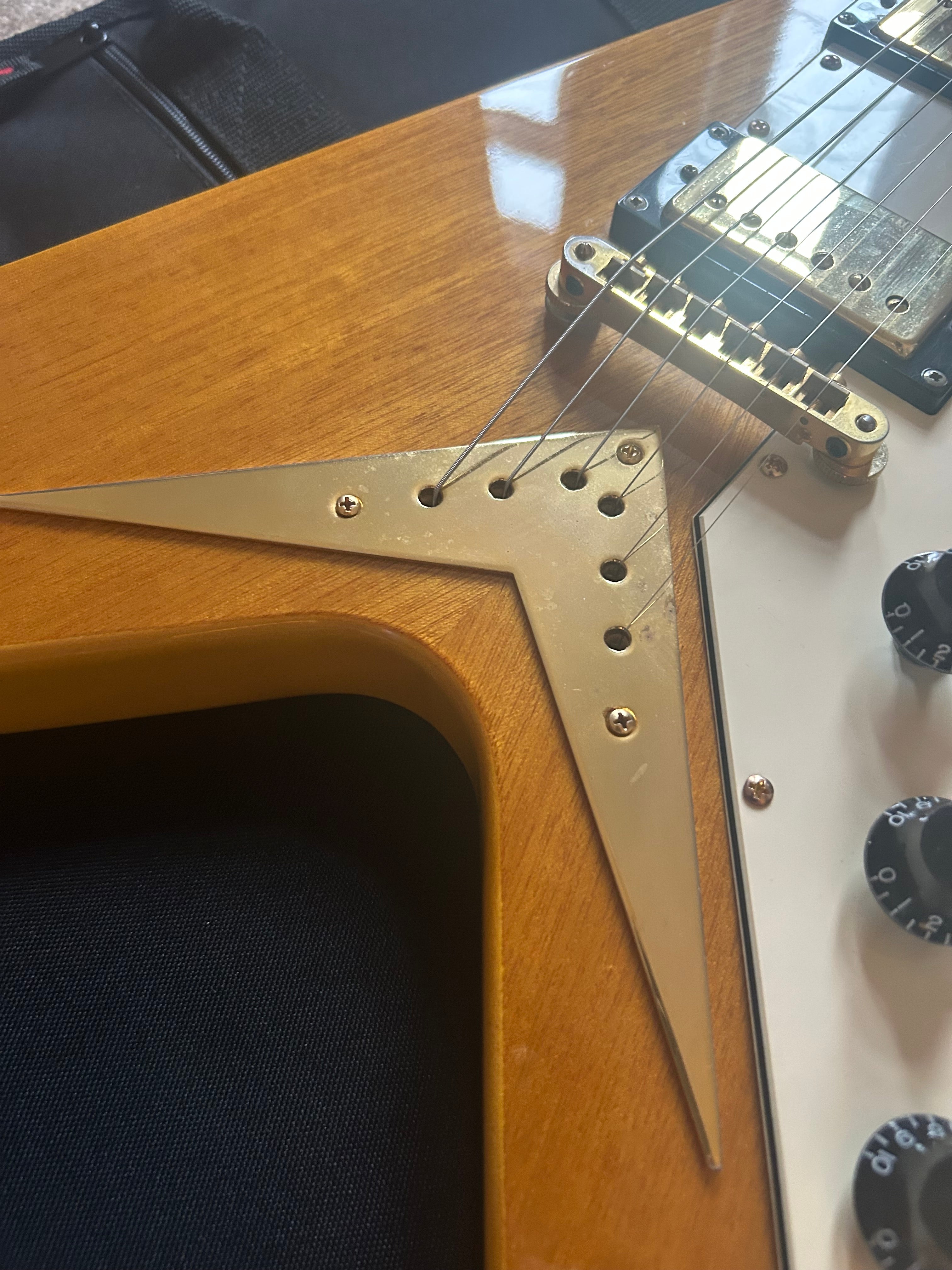 Epiphone Korina Flying V MIK Unsung Korea w upgrades