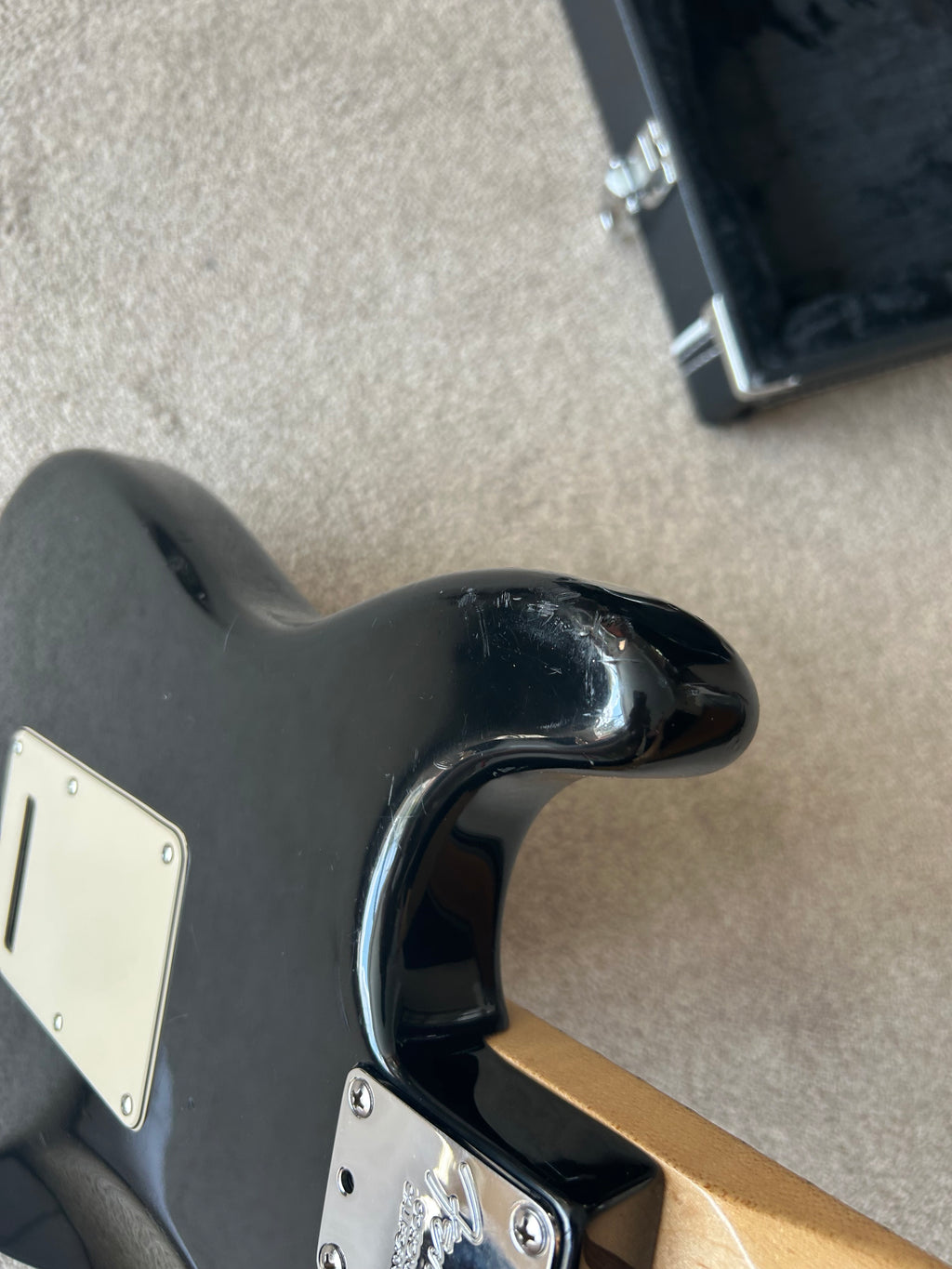 Fender American Standard 2003 Stratocaster with Replacement 2019 Fender USA Stratocaster Neck w Case