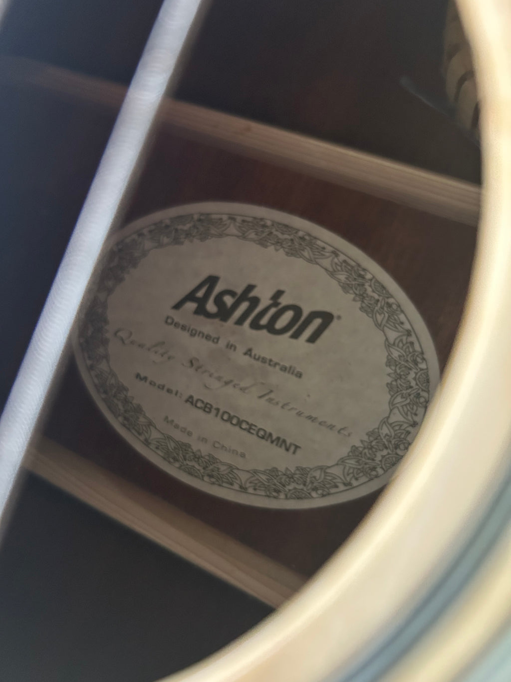 Ashton Acoustic Bass Guitar