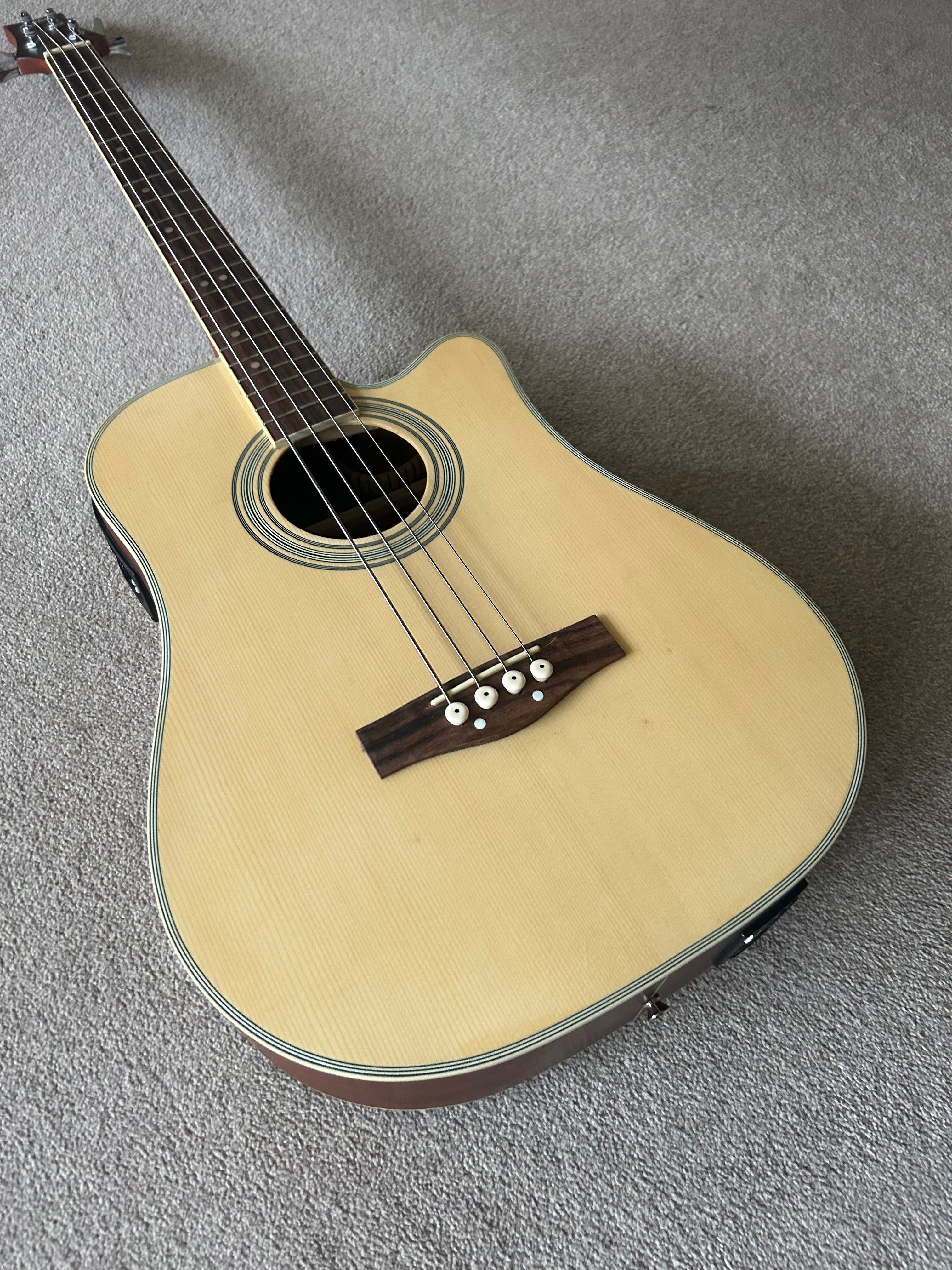 Ashton Acoustic Bass Guitar