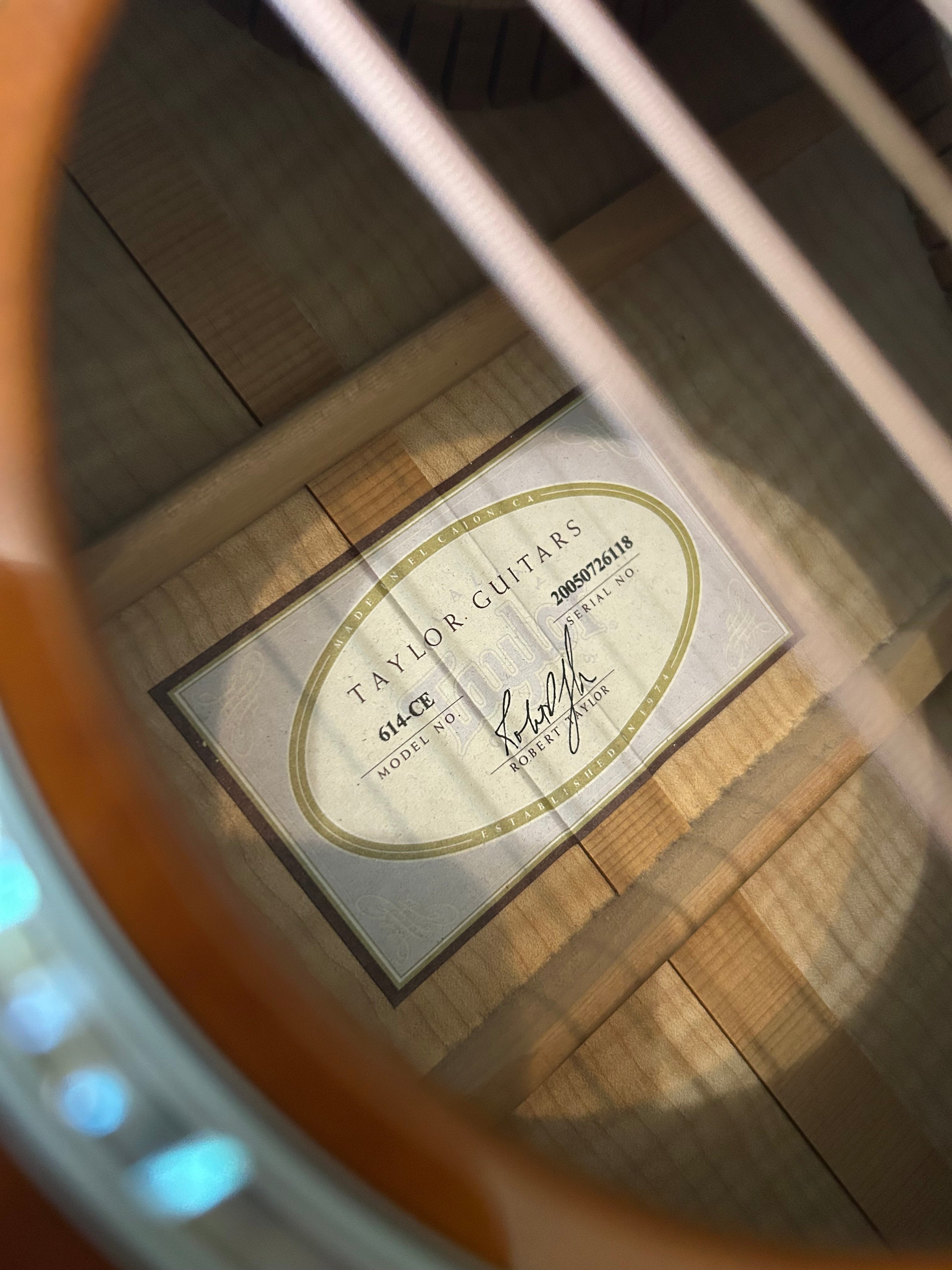 Taylor 614CE Honeyburst