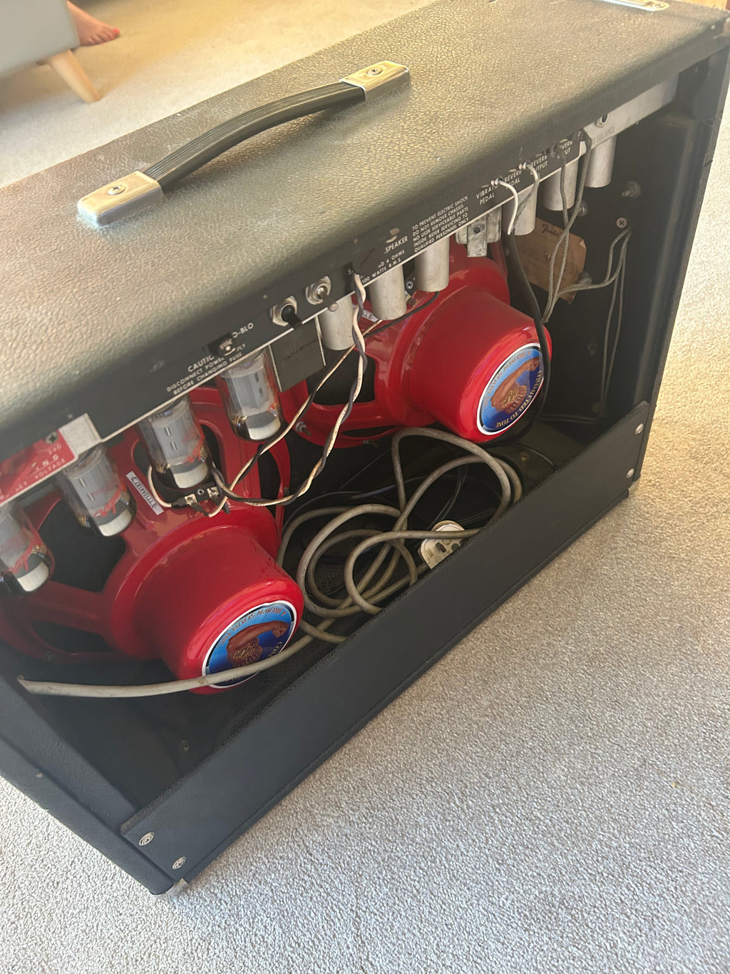 1975 Fender Twin Reverb w Tonetubby Speakers