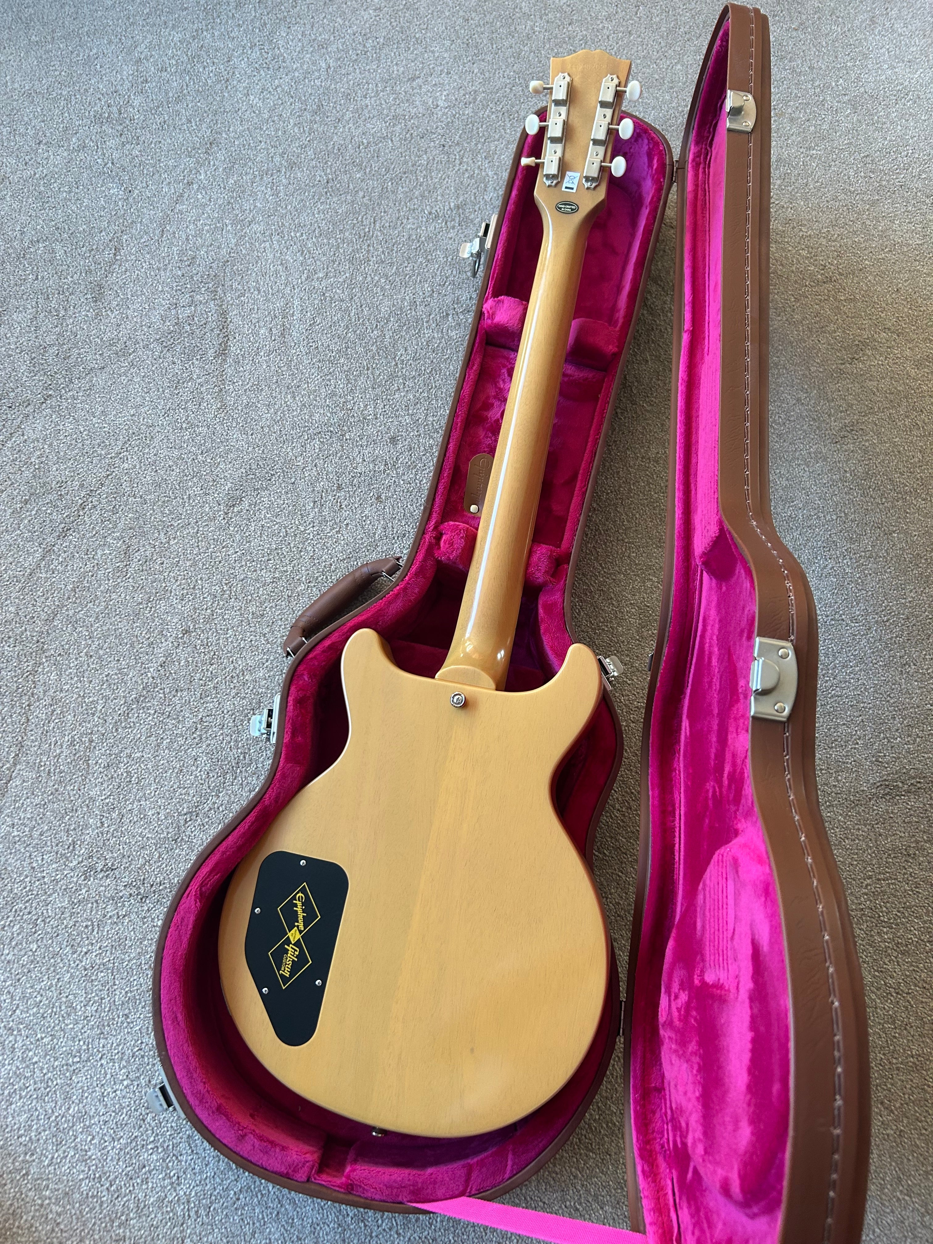 Epiphone "Inspired by Gibson Custom" '60 Les Paul Special Double Cutaway TV Yellow