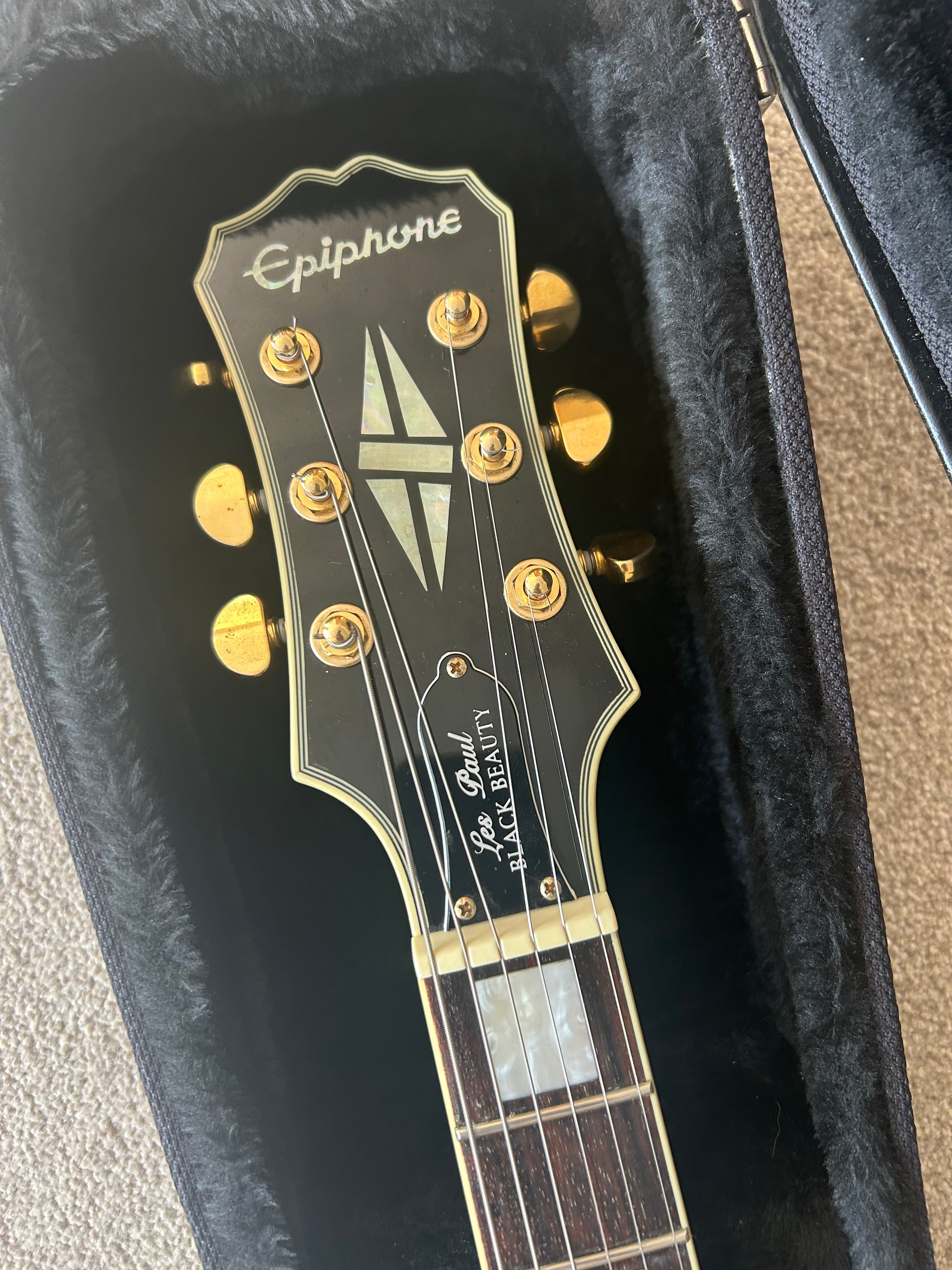 Epiphone Les Paul Custom Black Beauty (3-Pickup) Ebony
