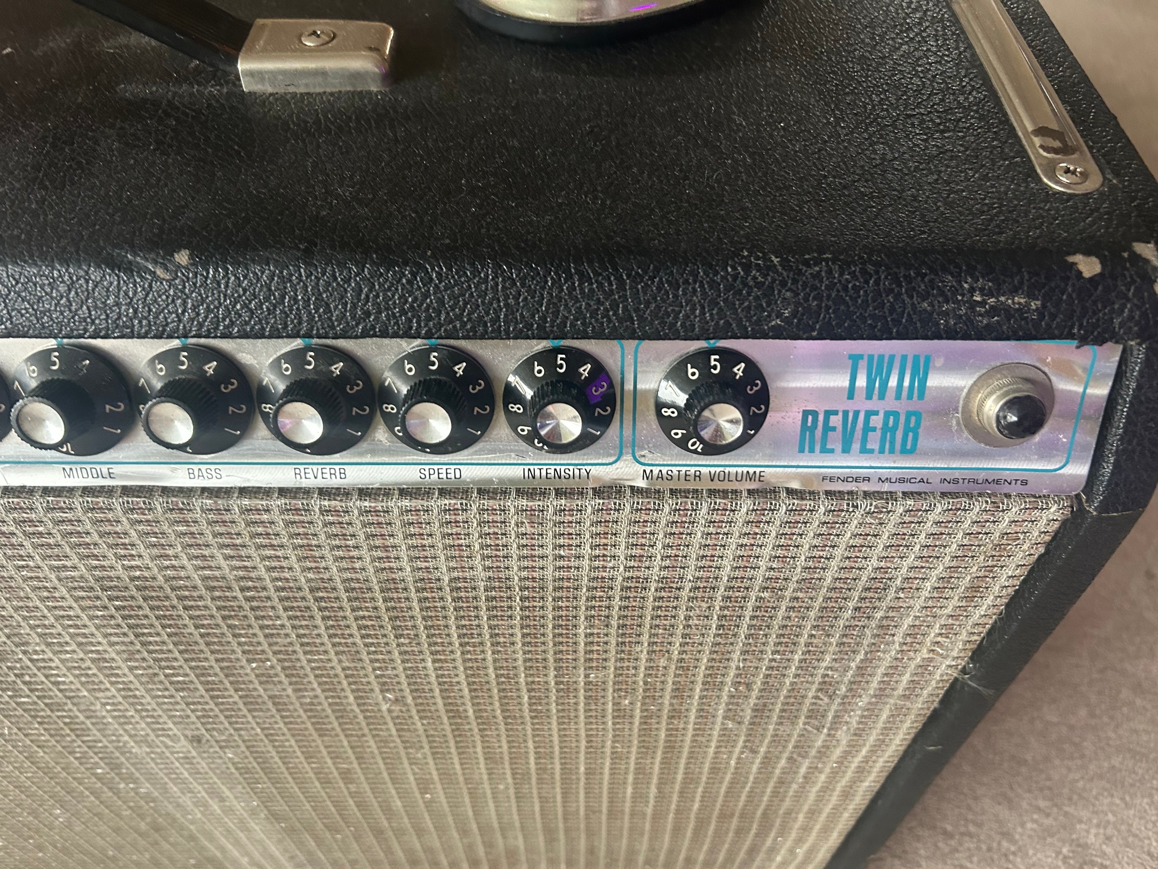 1975 Fender Twin Reverb w Tonetubby Speakers