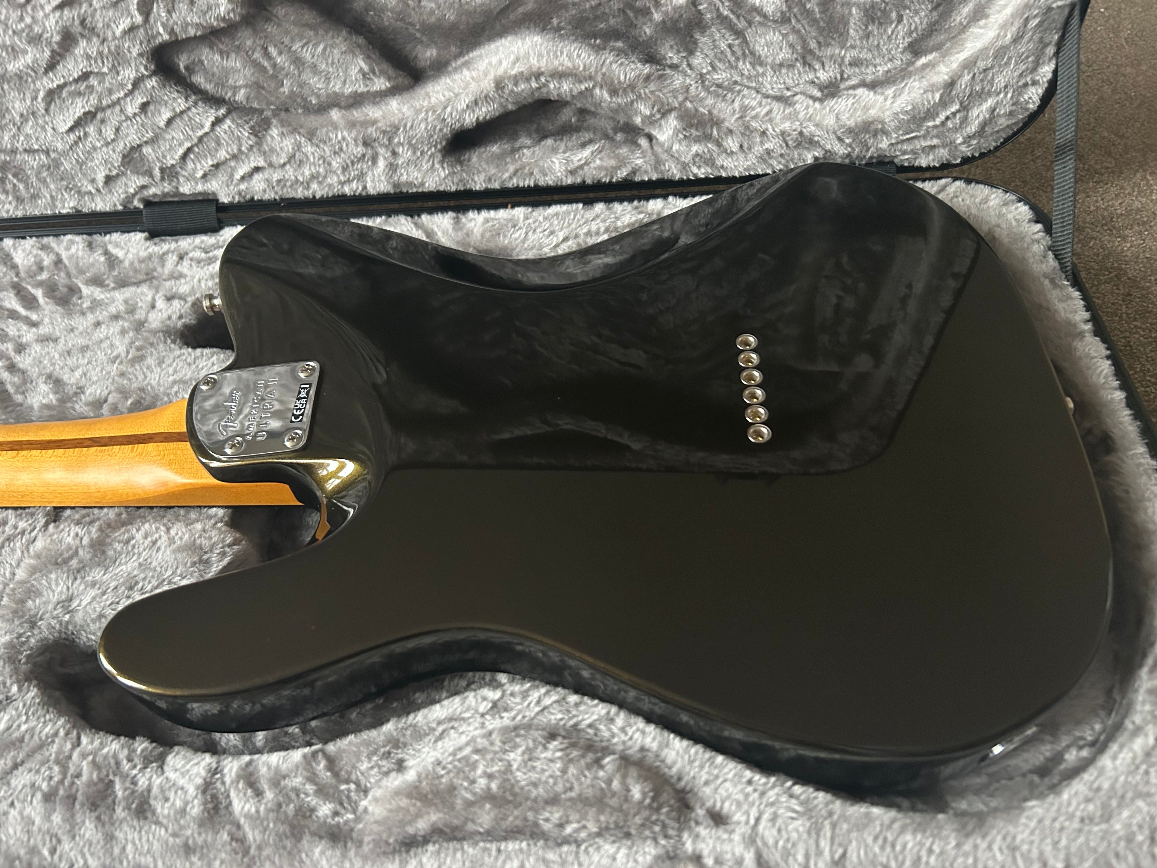 Fender American Ultra II Telecaster with Ebony Fretboard 2024 Texas Tea