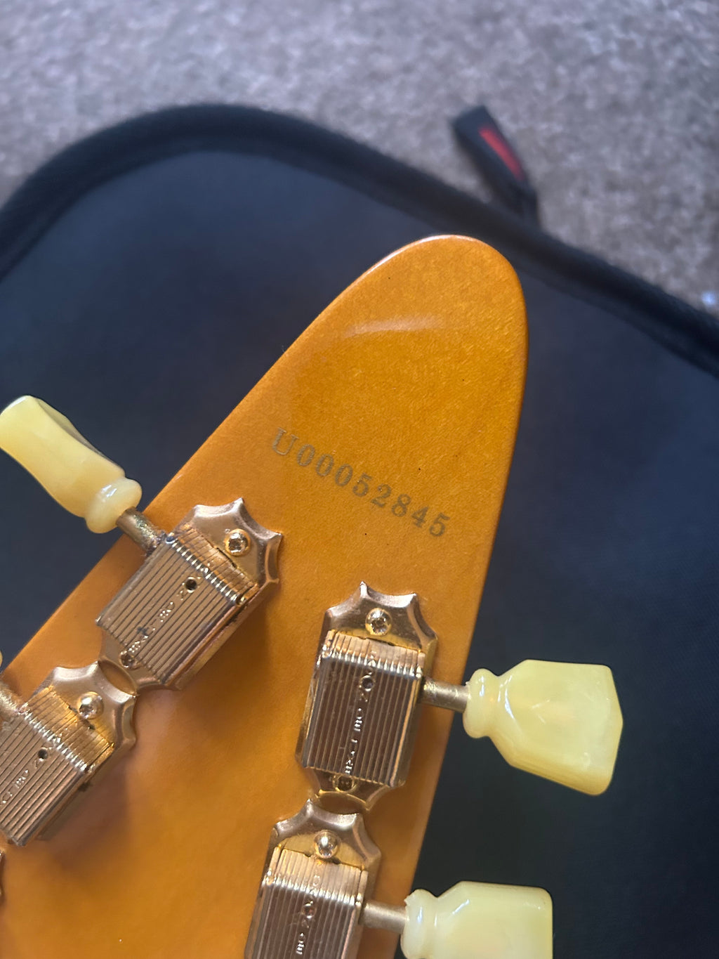 Epiphone Korina Flying V MIK Unsung Korea w upgrades