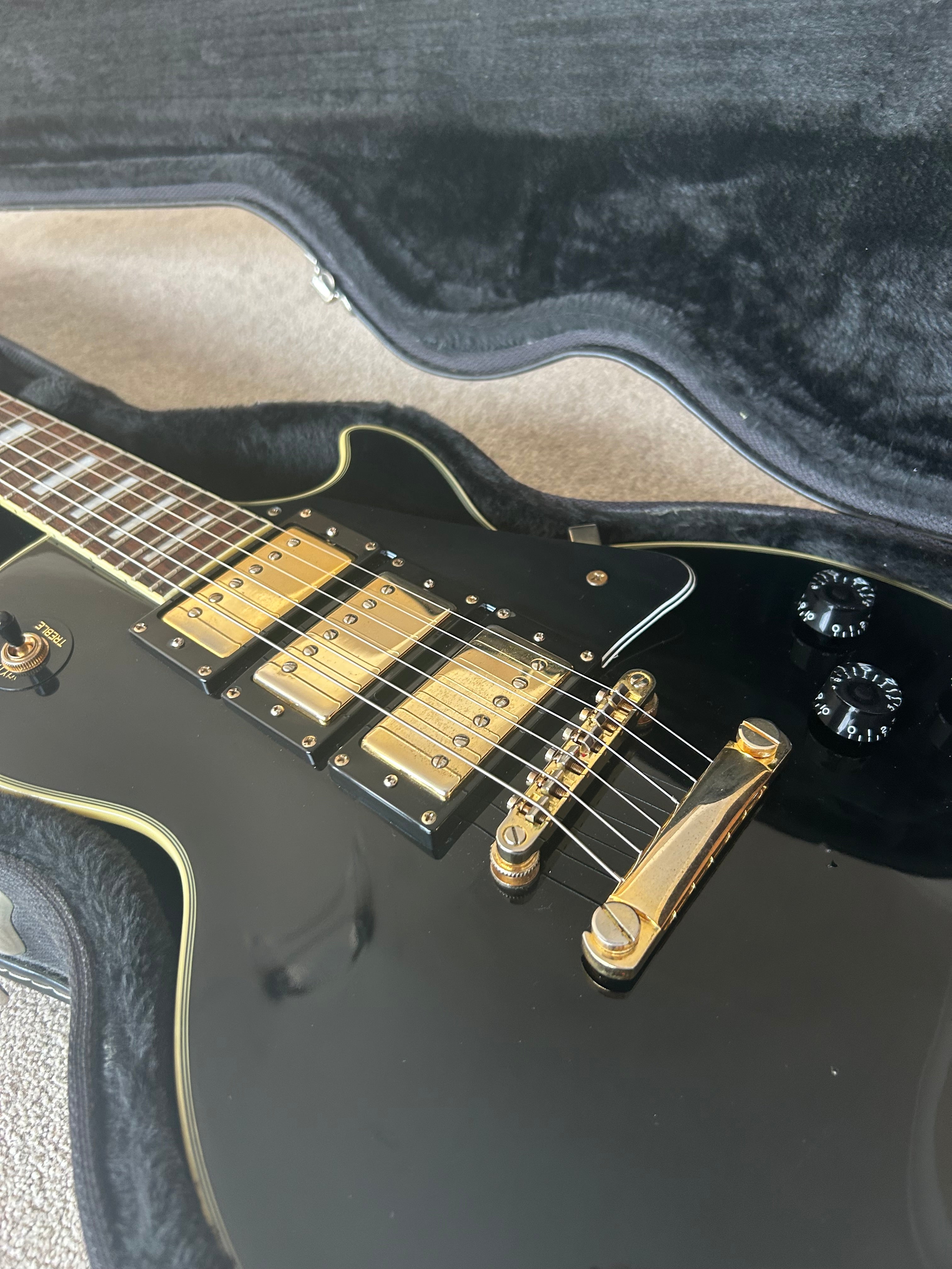 Epiphone Les Paul Custom Black Beauty (3-Pickup) Ebony