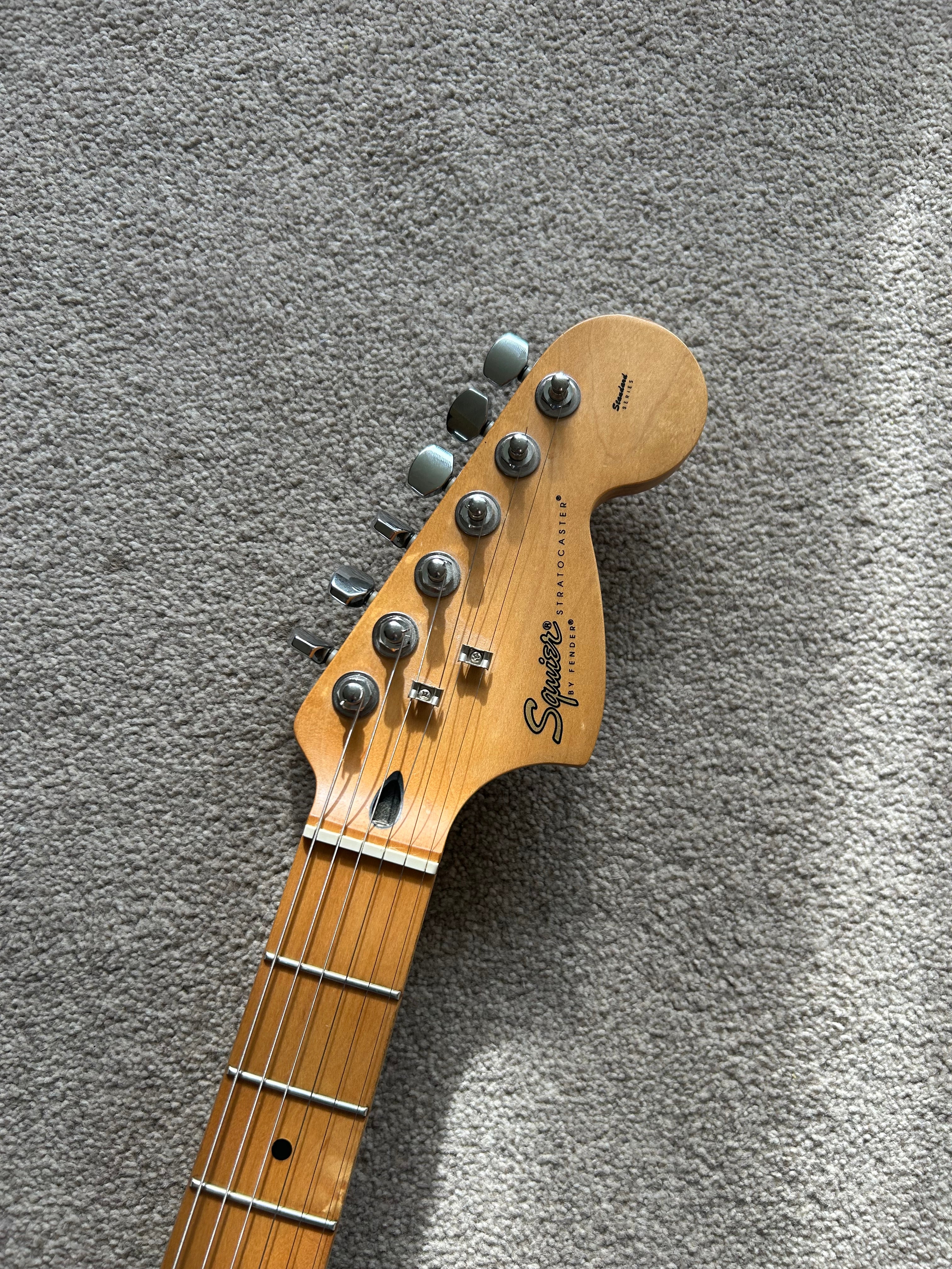 Squier Standard Series Stratocaster HH Green