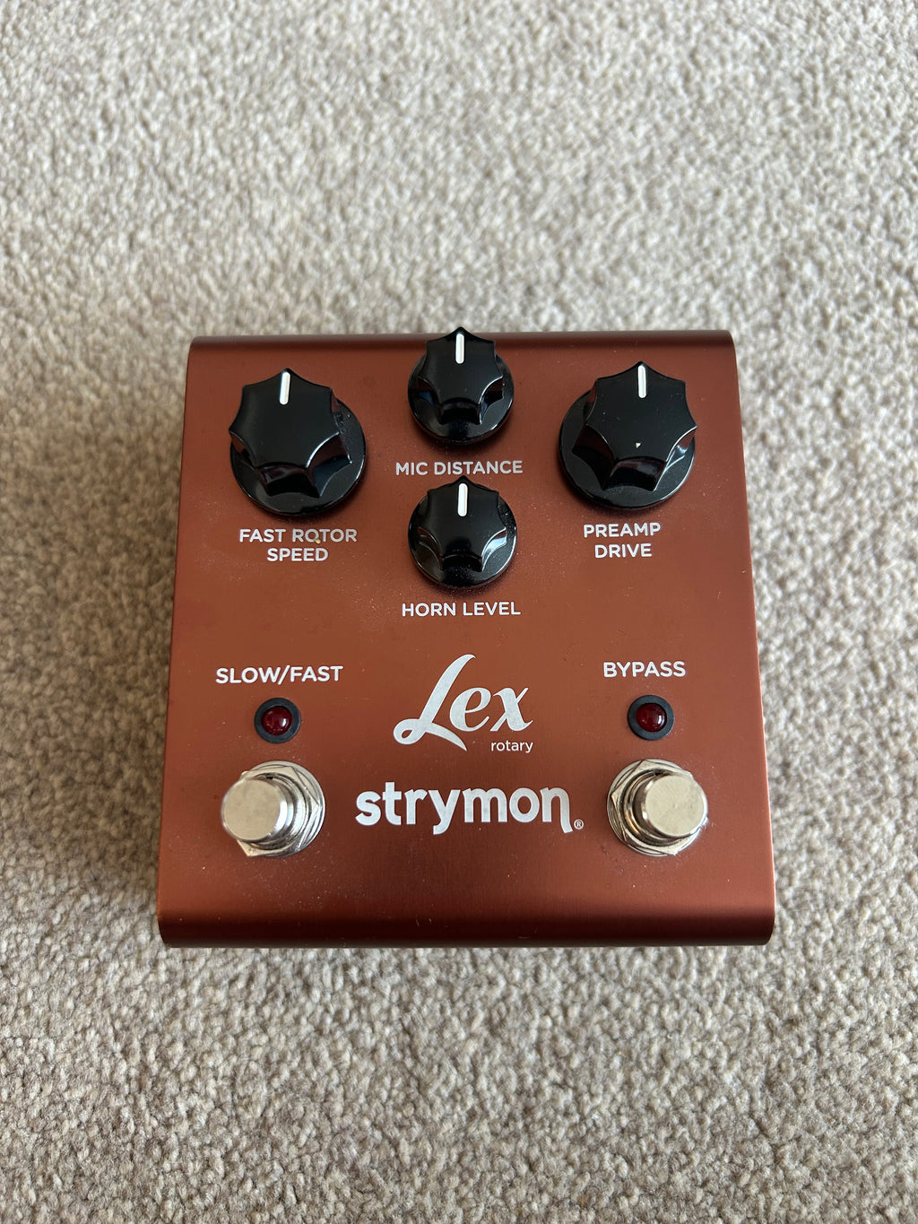 Strymon Lex Rotating Speaker Pedal V1 Red