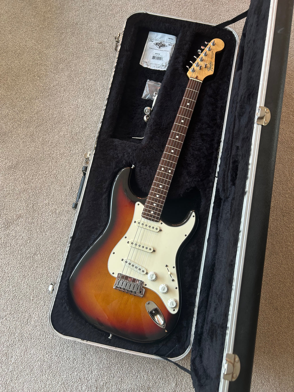 Fender American Standard Stratocaster with Rosewood Fretboard 1988 Brown Sunburst